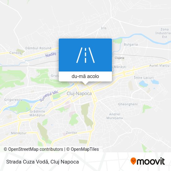 Hartă Strada Cuza Vodă