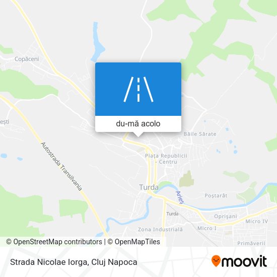 Hartă Strada Nicolae Iorga