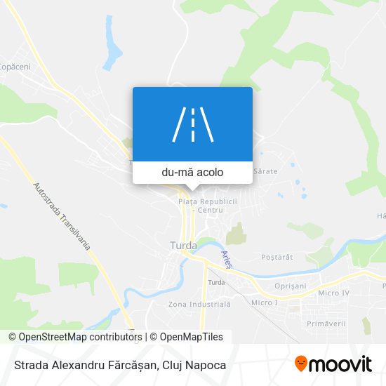Hartă Strada Alexandru Fărcășan