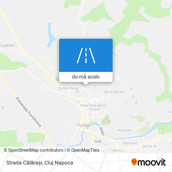 Hartă Strada Călărași