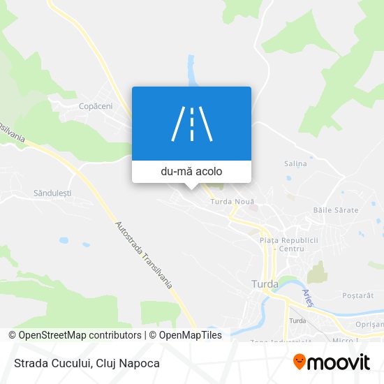 Hartă Strada Cucului