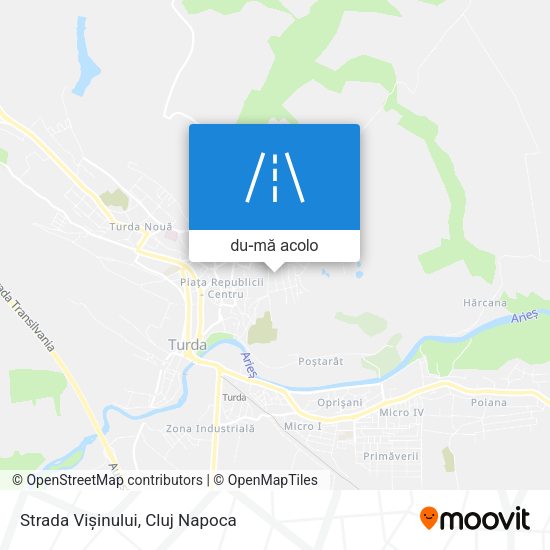Hartă Strada Vișinului