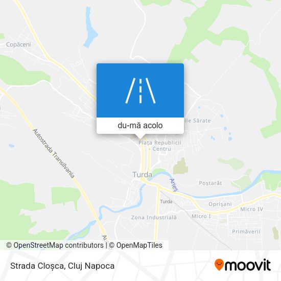 Hartă Strada Cloșca