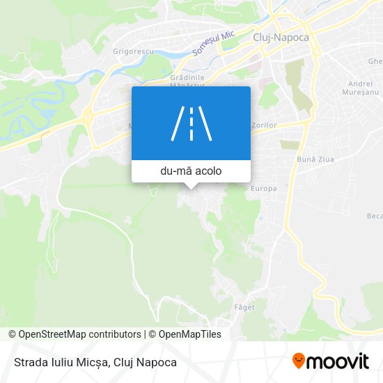 Hartă Strada Iuliu Micșa