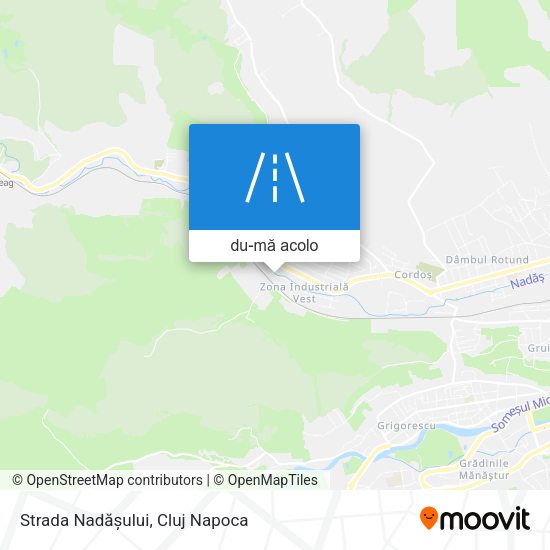 Hartă Strada Nadășului