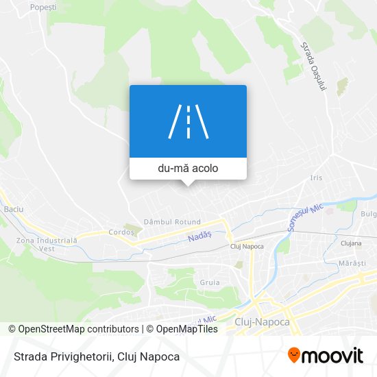 Hartă Strada Privighetorii