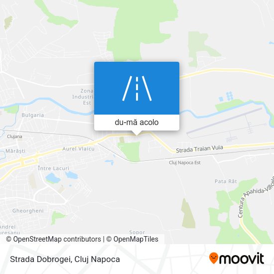 Hartă Strada Dobrogei