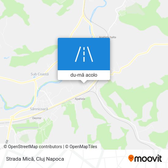 Hartă Strada Mică