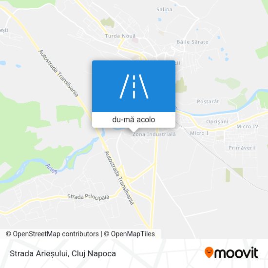 Hartă Strada Arieșului