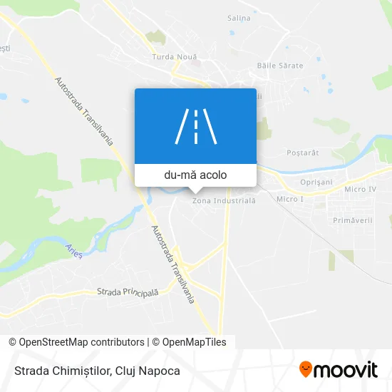 Hartă Strada Chimiștilor