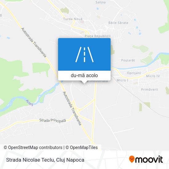 Hartă Strada Nicolae Teclu