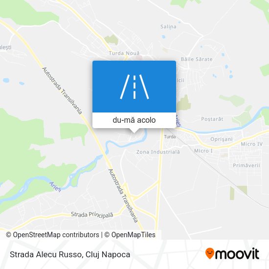 Hartă Strada Alecu Russo