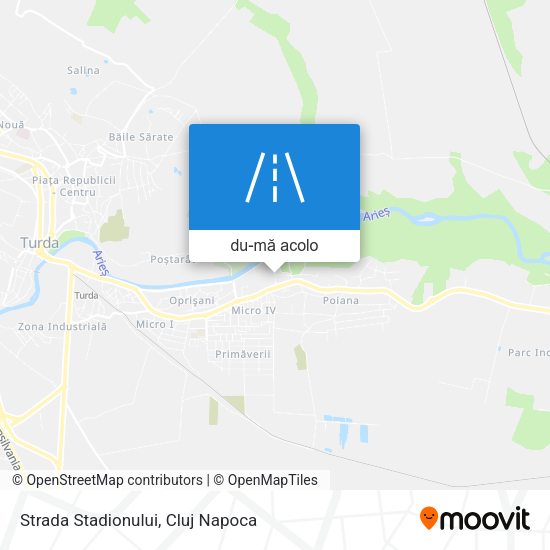Hartă Strada Stadionului