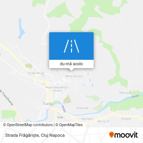 Hartă Strada Frăgăriște