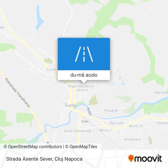 Hartă Strada Axente Sever