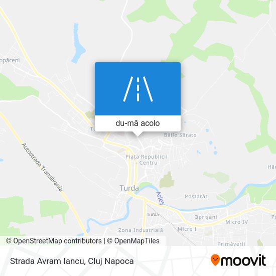 Hartă Strada Avram Iancu