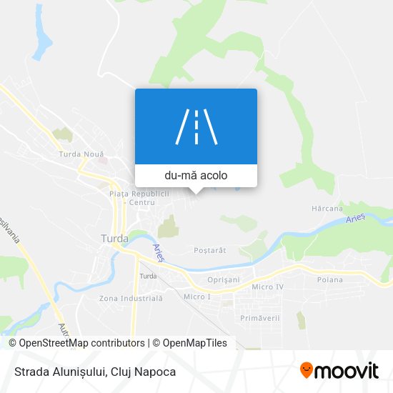 Hartă Strada Alunișului