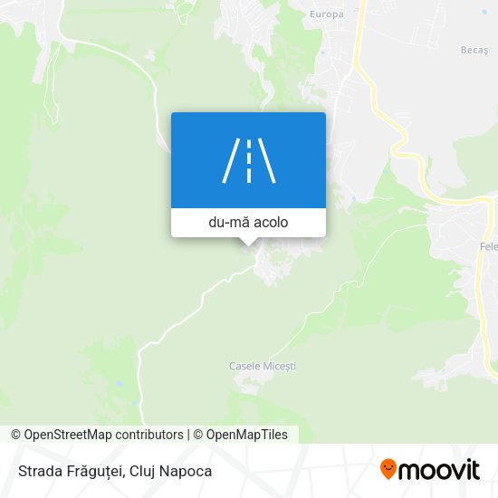 Hartă Strada Frăguței
