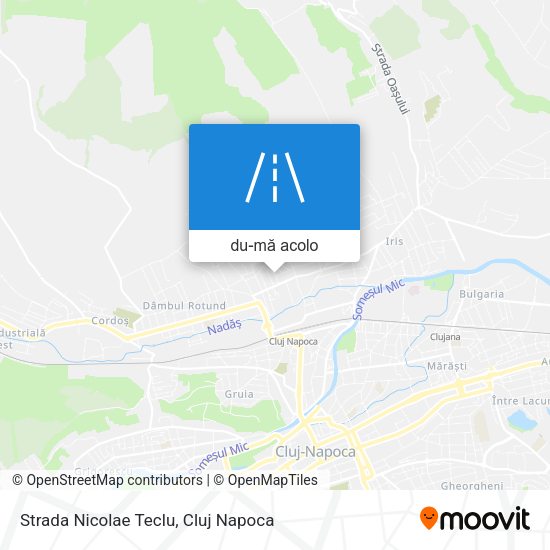 Hartă Strada Nicolae Teclu