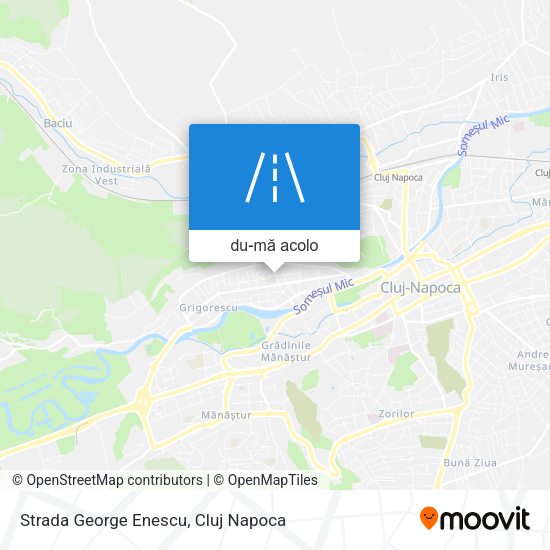 Hartă Strada George Enescu