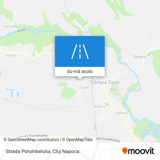 Hartă Strada Porumbelului