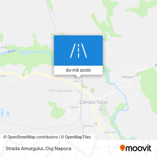 Hartă Strada Amurgului