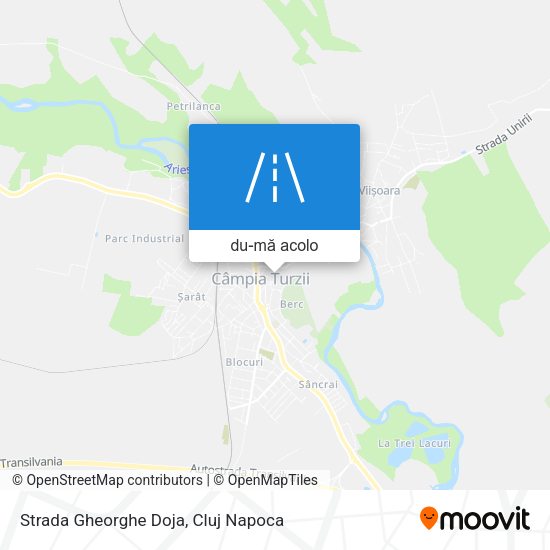 Hartă Strada Gheorghe Doja