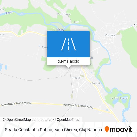 Hartă Strada Constantin Dobrogeanu Gherea