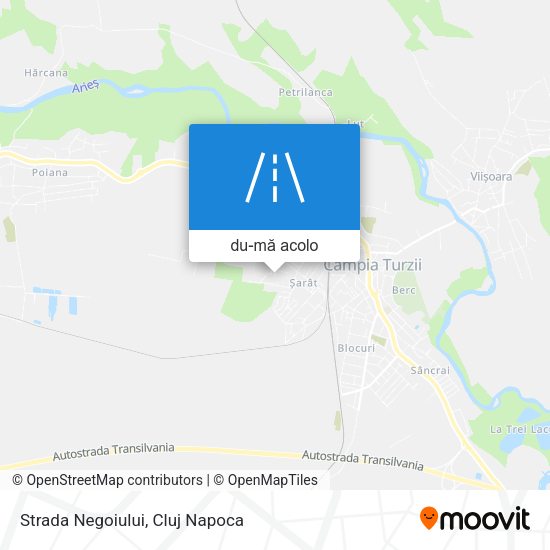 Hartă Strada Negoiului