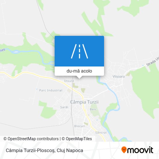 Hartă Câmpia Turzii-Ploscoș