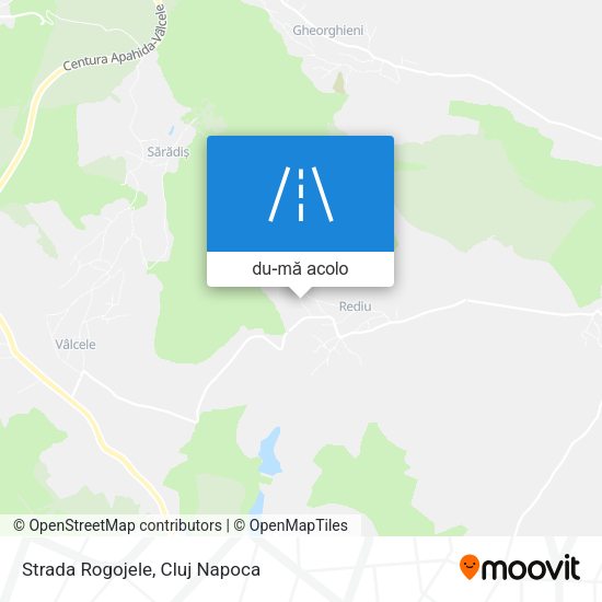 Hartă Strada Rogojele