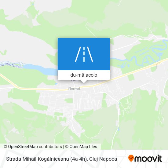 Hartă Strada Mihail Kogălniceanu (4a-4h)