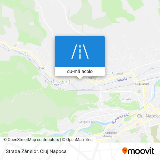 Hartă Strada Zânelor