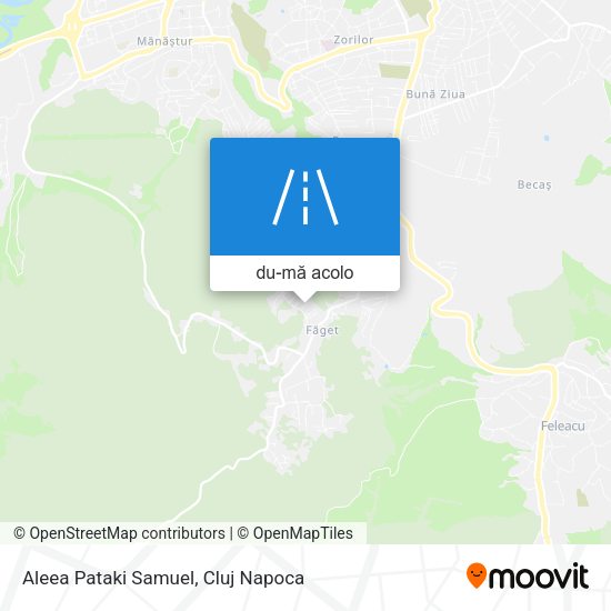 Hartă Aleea Pataki Samuel