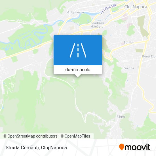 Hartă Strada Cernăuți