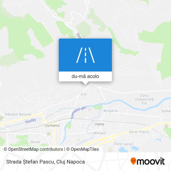 Hartă Strada Ștefan Pascu