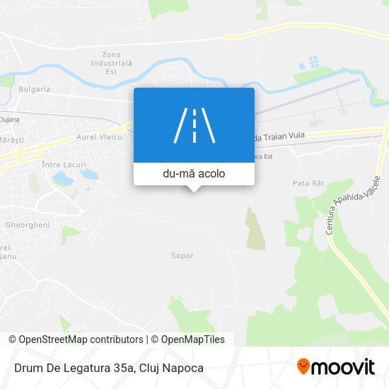Hartă Drum De Legatura 35a