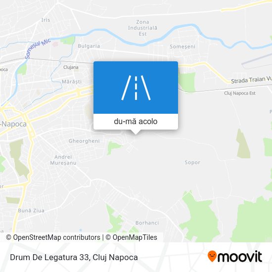 Hartă Drum De Legatura 33