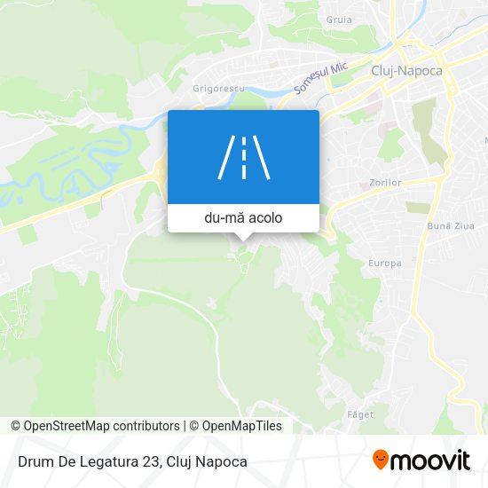 Hartă Drum De Legatura 23