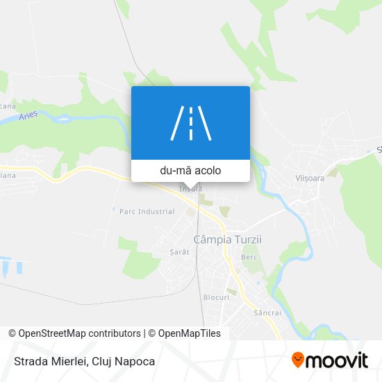 Hartă Strada Mierlei