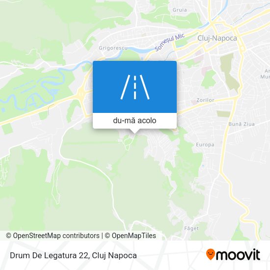 Hartă Drum De Legatura 22