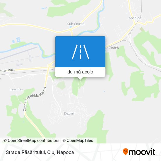 Hartă Strada Răsăritului