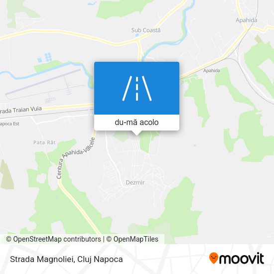Hartă Strada Magnoliei