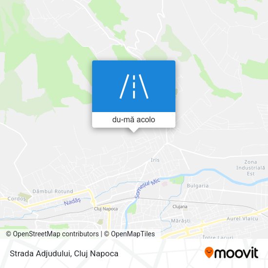 Hartă Strada Adjudului