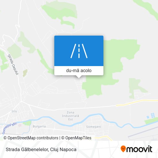 Hartă Strada Gălbenelelor