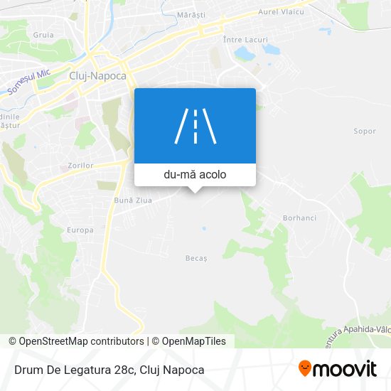 Hartă Drum De Legatura 28c