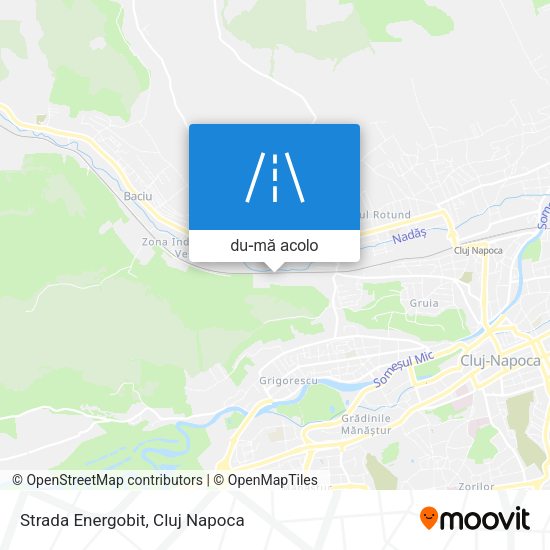 Hartă Strada Energobit