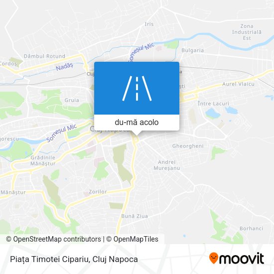 Hartă Piața Timotei Cipariu