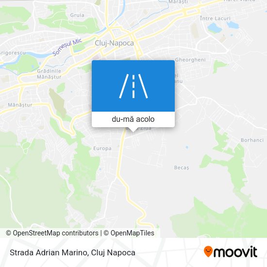 Hartă Strada Adrian Marino