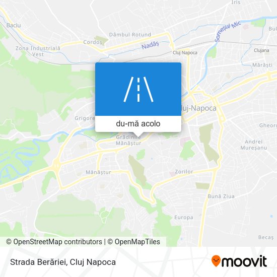 Hartă Strada Berăriei